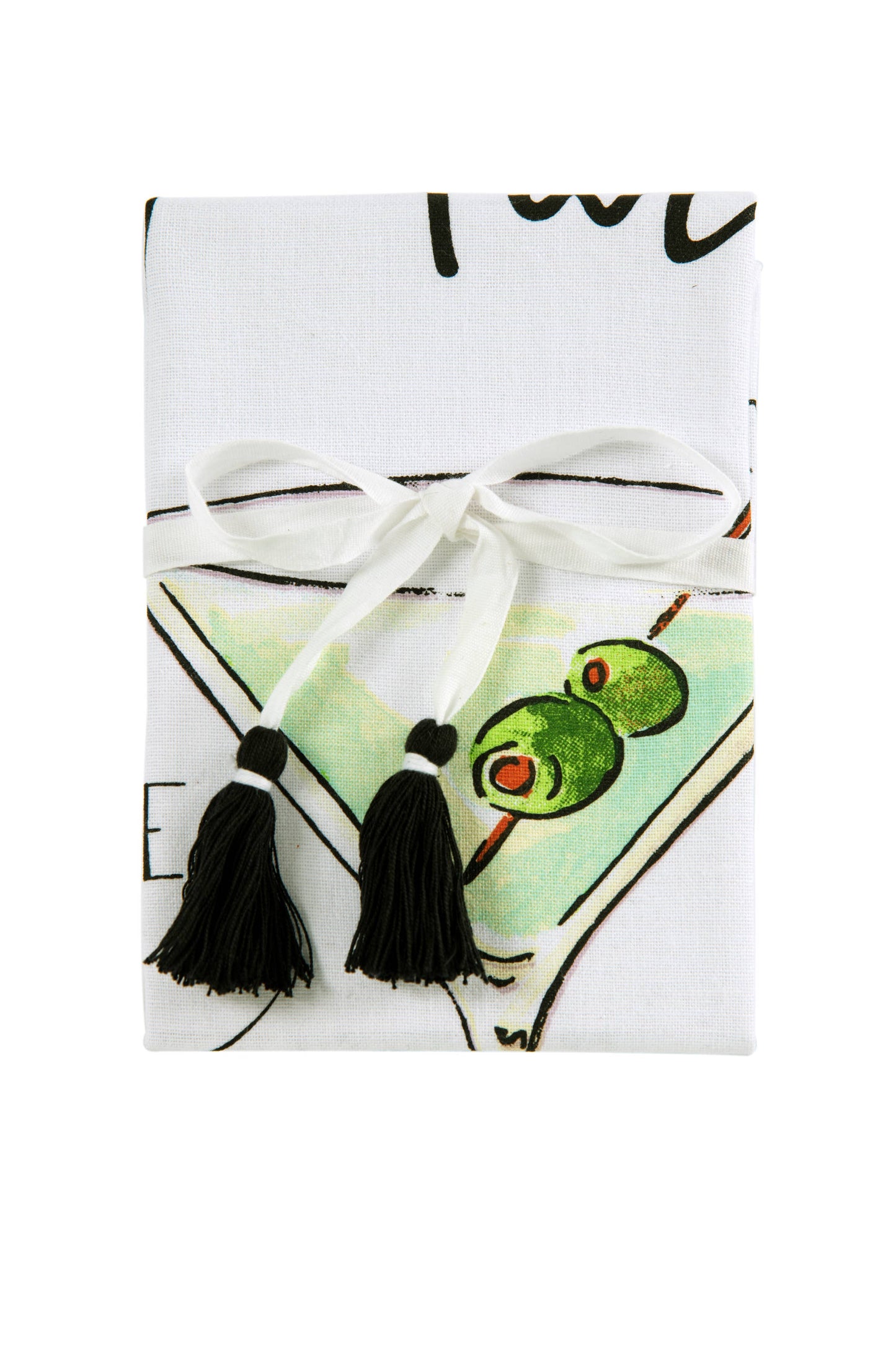 "Dirty Martini” Tea Towel