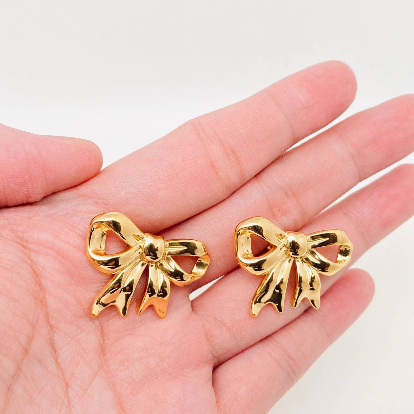 Bow Stud Earrings