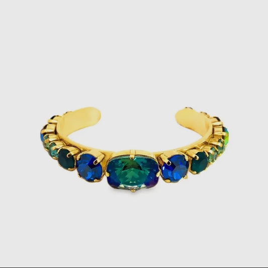Crystal Cuff, Aqua Verde