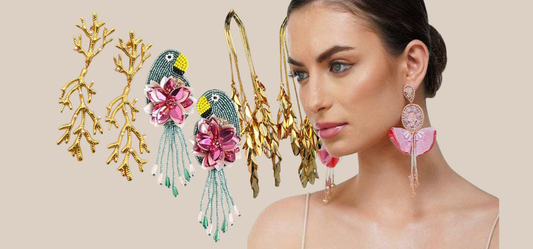Tassel earrings and fringe jewelry including various earrings from JuJu Loves
