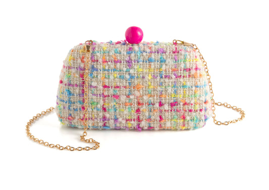 Poppi Bag/Clutch, Cotton Candy