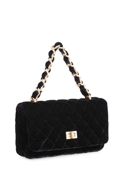 EVELYN SHOULDER BAG: MAGENTA