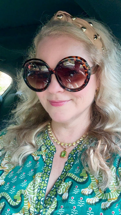 Jackie O Sunglasses, Tortoise