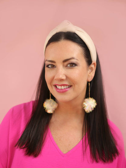 Tinsel Earrings - Iridescent