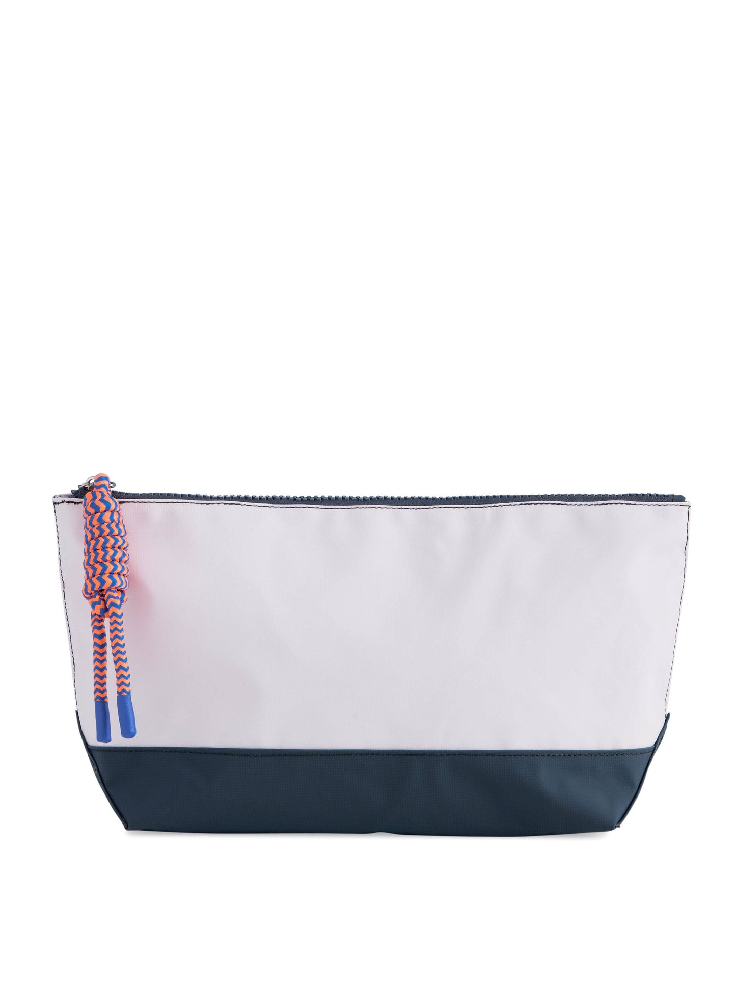PORT WATER RESISTANT ZIP POUCH: WHITE