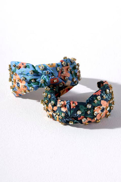 Knotted Headband - Floral Print