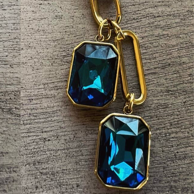 Gemma Necklace, Sapphire
