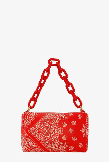 Bandana Print Convertible Crossbody Bag
