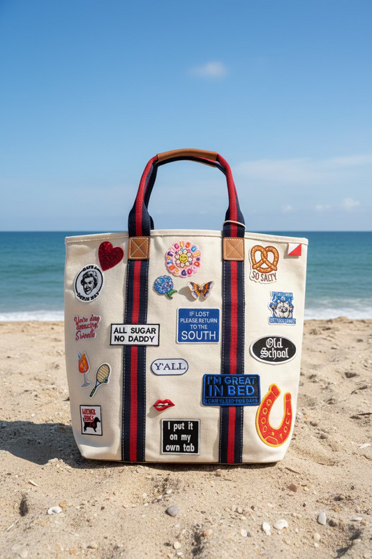 Custom Southern Sass Canvas Tote Bag