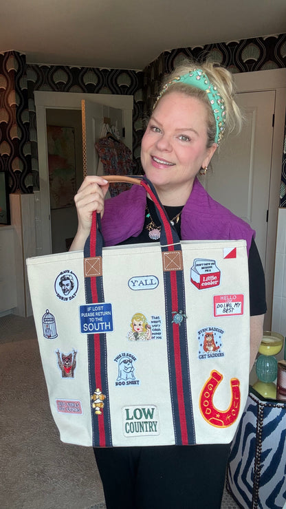 Southern Sass Canvas Tote Bag