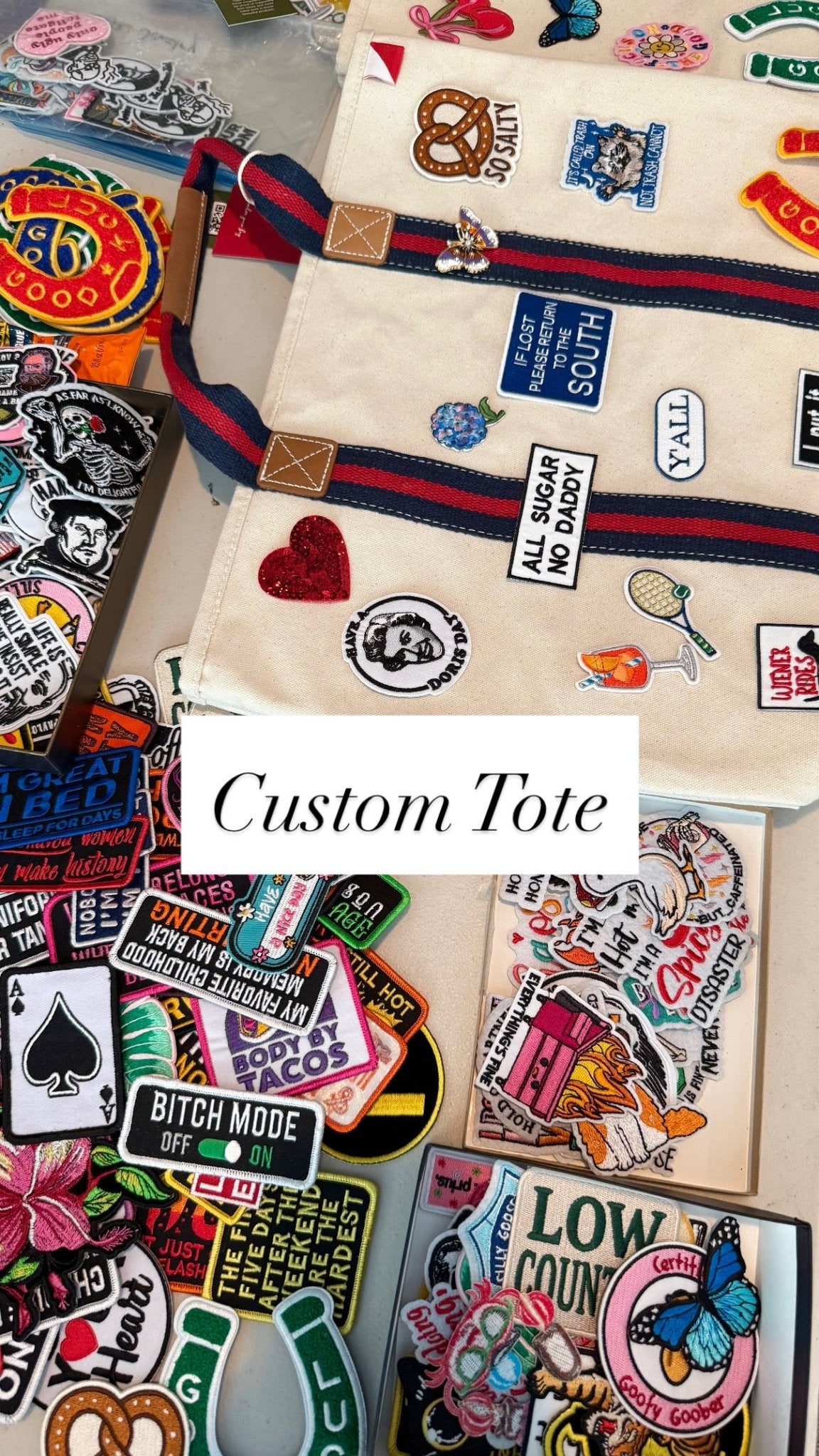 Custom Southern Sass Canvas Tote Bag