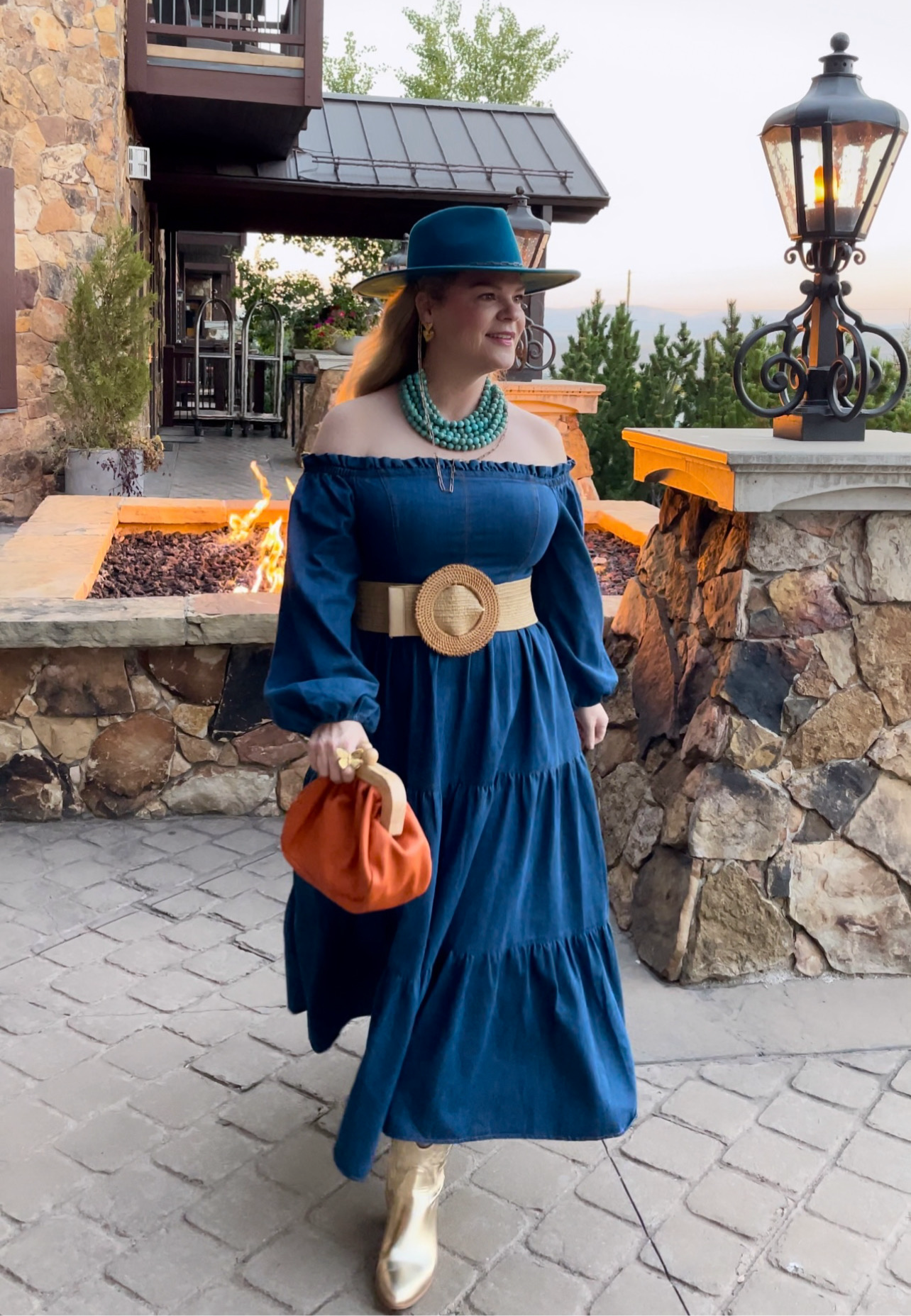 Off Shoulder Lightweight Denim Dresses Rent ASOS DESIGN Denim